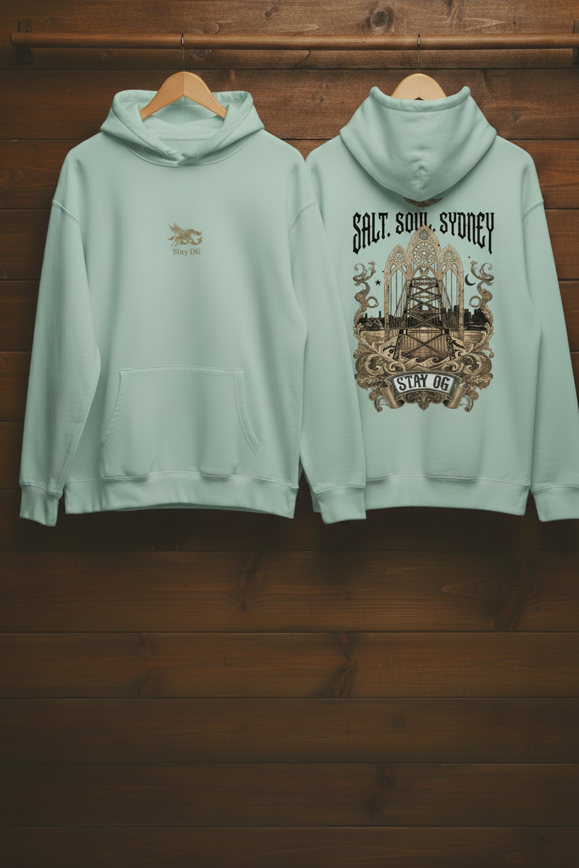 Salt Soul Sydney Seafoam — Dark Wood Rail