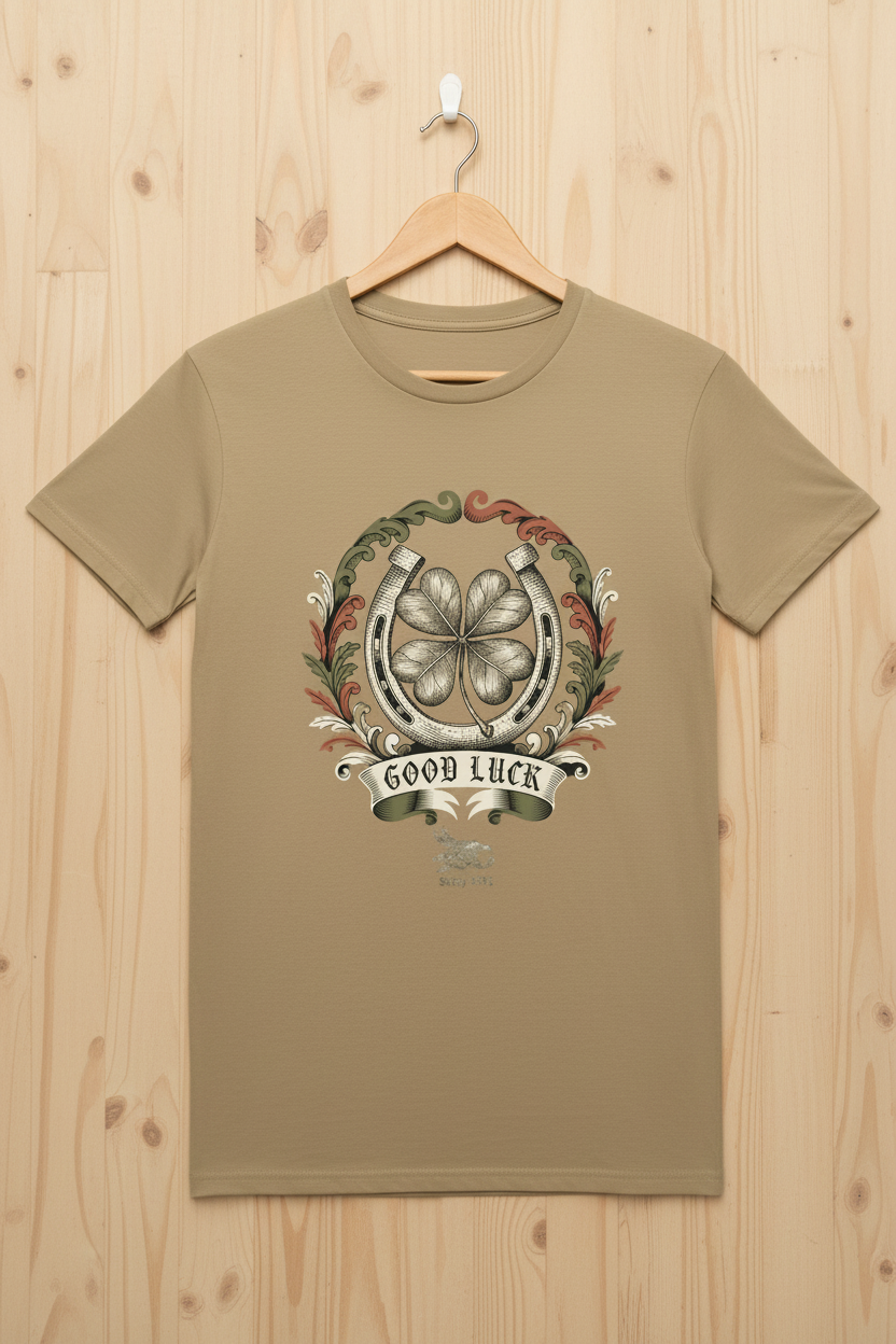 Sand Tee - Light Wood Background