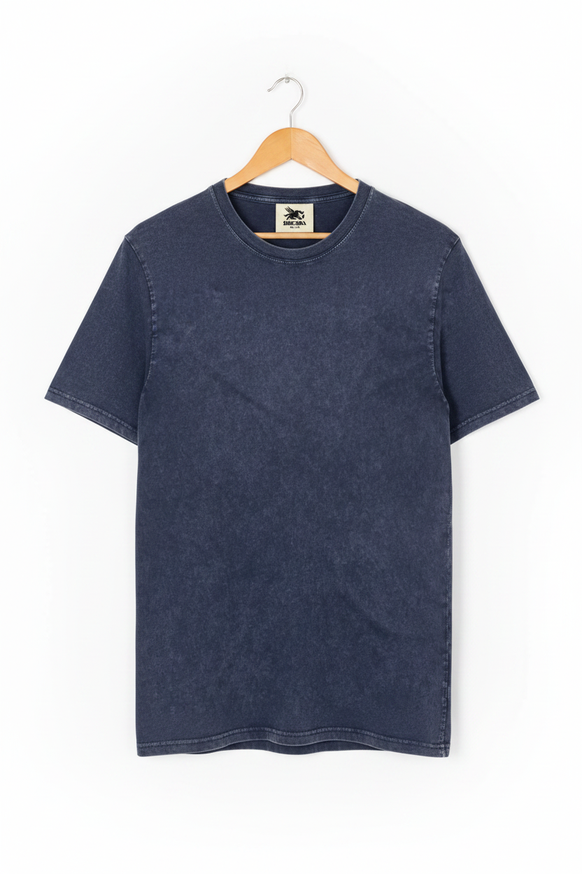 Stonewash Tee — Blue