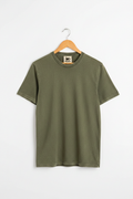 Stonewash Tee — Moss Stone — Neck Label