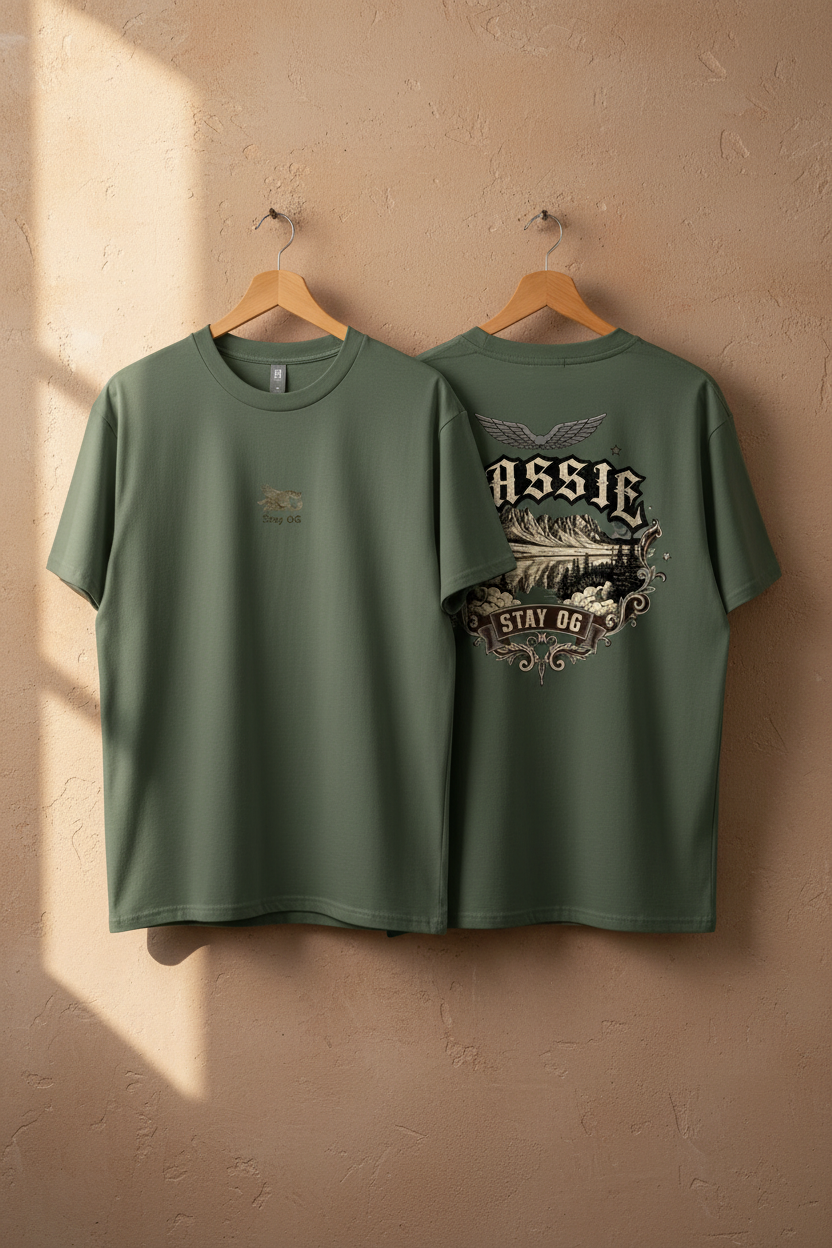 Tassie Stay OG Tee — Cypress Hanger Shot