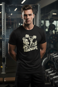 Titanium Black Tee on Gym Model - 2:3