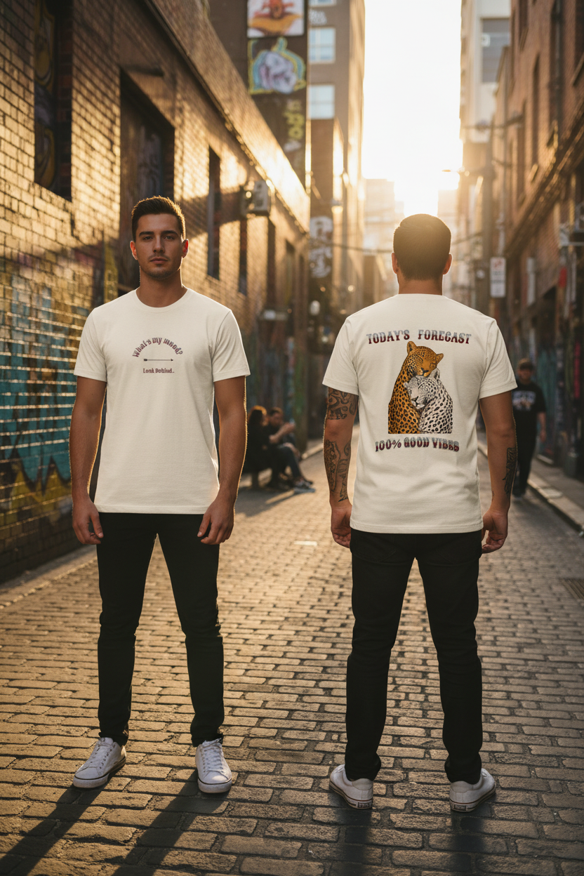 Today's Forecast Tee — Melbourne Laneway Golden Hour