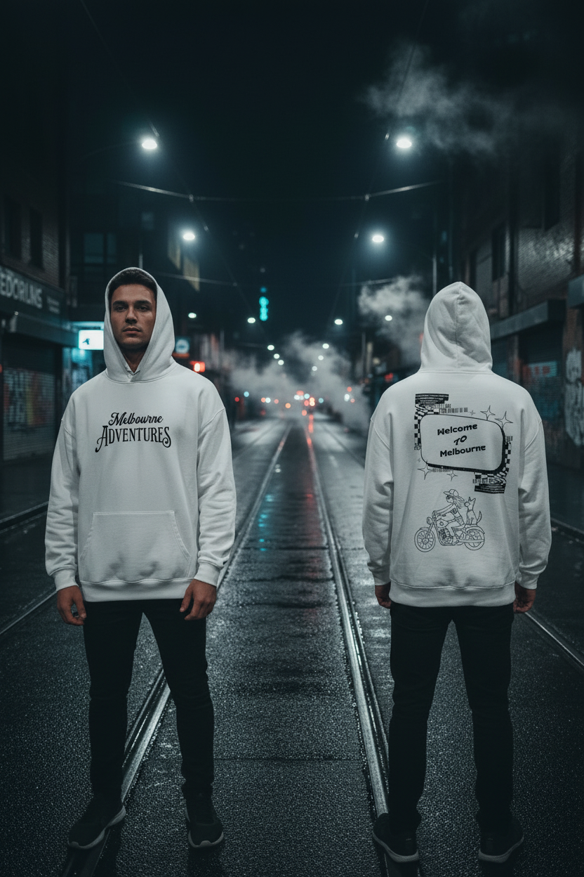 White Hoodie - 2:3