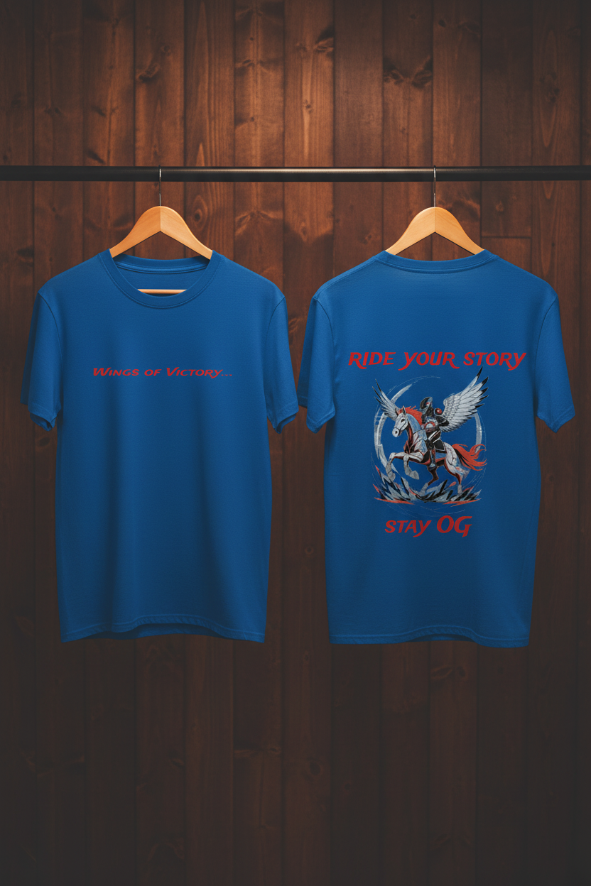 Wings of Victory Royal Blue